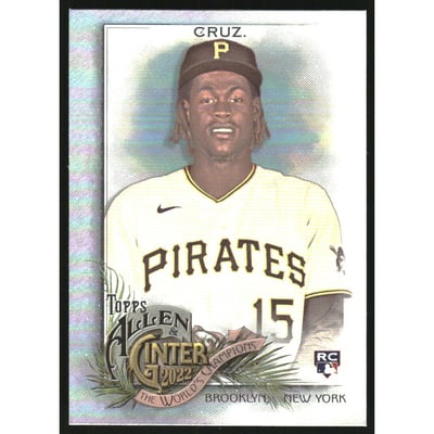 2022 Topps Allen and Ginter Silver Portrait #122 Oneil Cruz