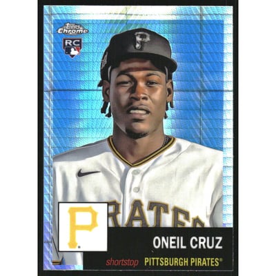2022 Topps Chrome Platinum Anniversary Prism Refractors #273 Oneil Cruz