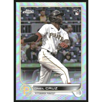 2022 Topps Chrome Sonic Refractors #128 Oneil Cruz