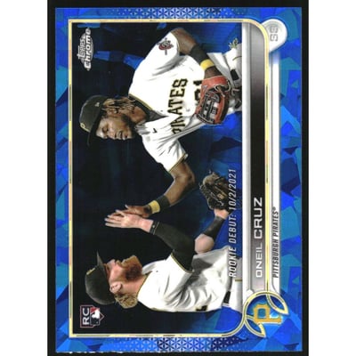 2022 Topps Chrome Update Sapphire #US267 Oneil Cruz RC