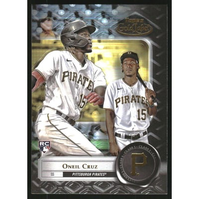 2022 Topps Gold Label Class 1 Black #95 Oneil Cruz