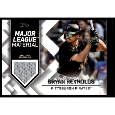 2022 Topps Major League Materials #MLMBR Bryan Reynolds S2