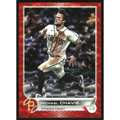 2022 Topps Orange Foilboard #365 Michael Chavis