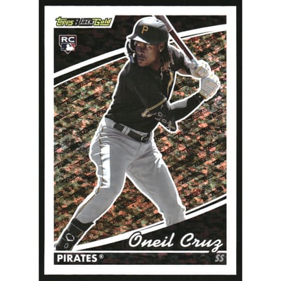 2022 Topps Update Black Gold #BG20 Oneil Cruz