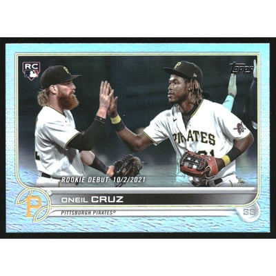 2022 Topps Update Rainbow Foil #US113 Oneil Cruz RD