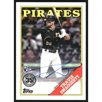 2023 Topps '88 Topps Autographs #88BATS Travis Swaggerty