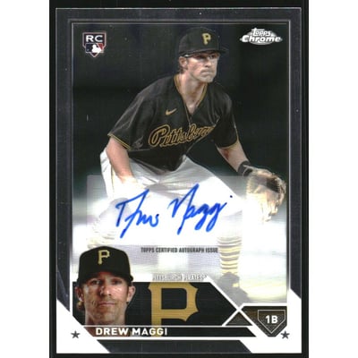 2023 Topps Chrome Update Autographs #ACDM Drew Maggi