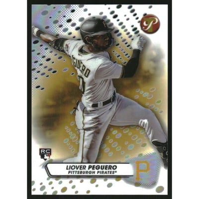 2023 Topps Pristine Gold Refractors #89 Liover Peguero