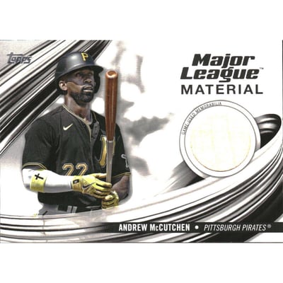 2023 Topps Update Major League Material #MLMAM Andrew McCutchen