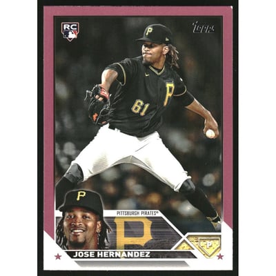 2023 Topps Update Mother's Day Pink #US185 Jose Hernandez