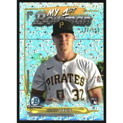 2024 Bowman Chrome My 1st Bowman Mini-Diamond Refractors #M1B35 Henry Davis
