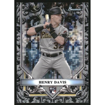 2024 Bowman Sterling Rookies Sterling Silver Refractors #BSR2 Henry Davis