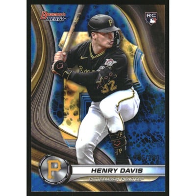 2024 Bowman's Best Blue Refractors #50 Henry Davis