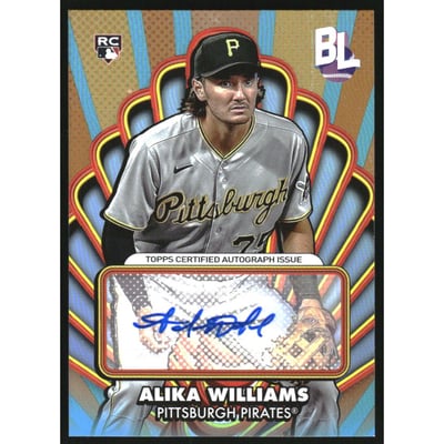 2024 Topps Big League Opening Act Autographs #OAAAW Alika Williams