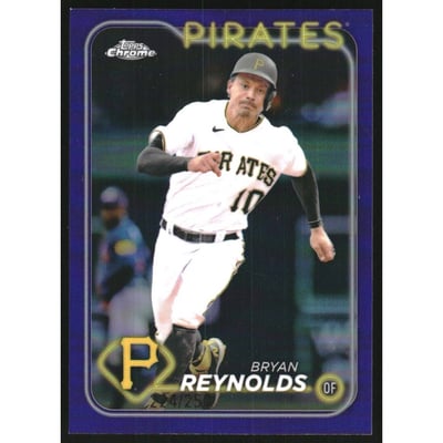 2024 Topps Chrome Purple Refractors #146 Bryan Reynolds