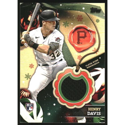2024 Topps Holiday Relics #RCHD Henry Davis