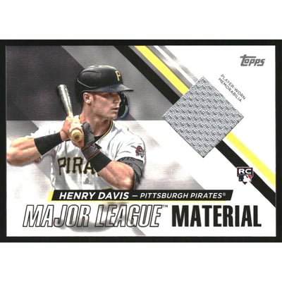 2024 Topps Major League Material #MLMHD Henry Davis