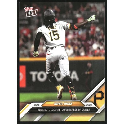 2024 Topps Now #729 Oneil Cruz/1507*