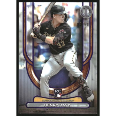 2024 Topps Tribute Purple #100 Henry Davis