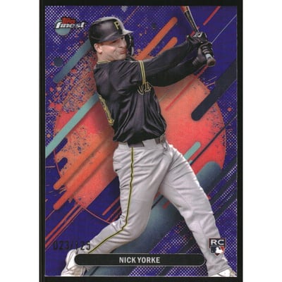 2025 Finest Purple Refractors #246 Nick Yorke