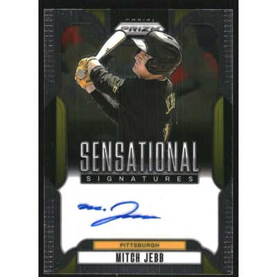 2025 Panini Prizm Sensational Signatures #16 Mitch Jebb