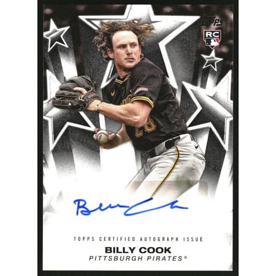 2025 Topps Baseball Stars Autographs #BSACOOK Billy Cook