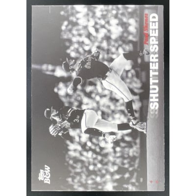 2025 Topps Black and White Shutter Speed #SS3 Paul Skenes