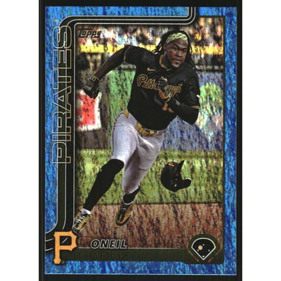 2025 Topps Blue Holo Foil #284 Oneil Cruz