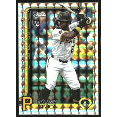 2025 Topps Chrome Update Geometric Refractors #USC35 Ronny Simon