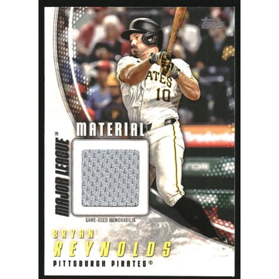 2025 Topps Major League Materials #MLMBRE Bryan Reynolds