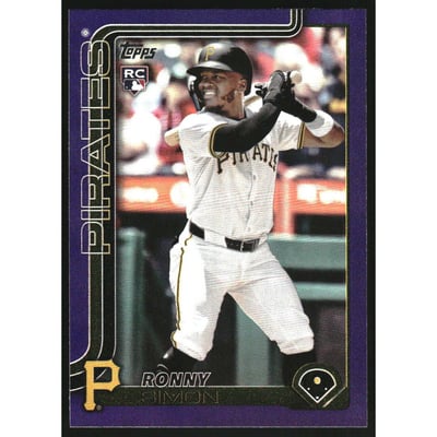 2025 Topps Update Purple Rainbow Foil #US111 Ronny Simon