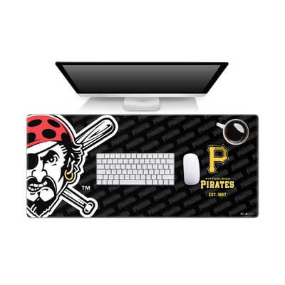 Pittsburgh Pirates IDNA 15.7" x 35.4" Logo Series Desk Pad