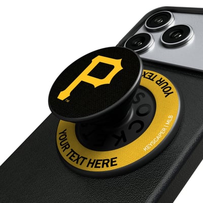 Pittsburgh Pirates Keyscaper Personalized PopSockets Magnetic Phone Grip & Stand