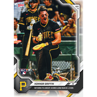 Konnor Griffin - 2026 MLB Topps NOW® - Card 637