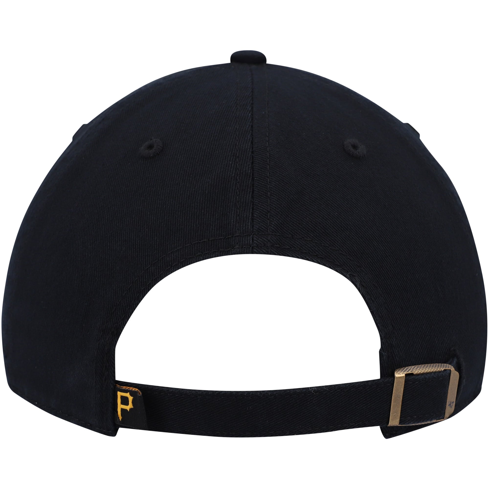 Men's '47 Black Pittsburgh Pirates Clean Up Adjustable Hat