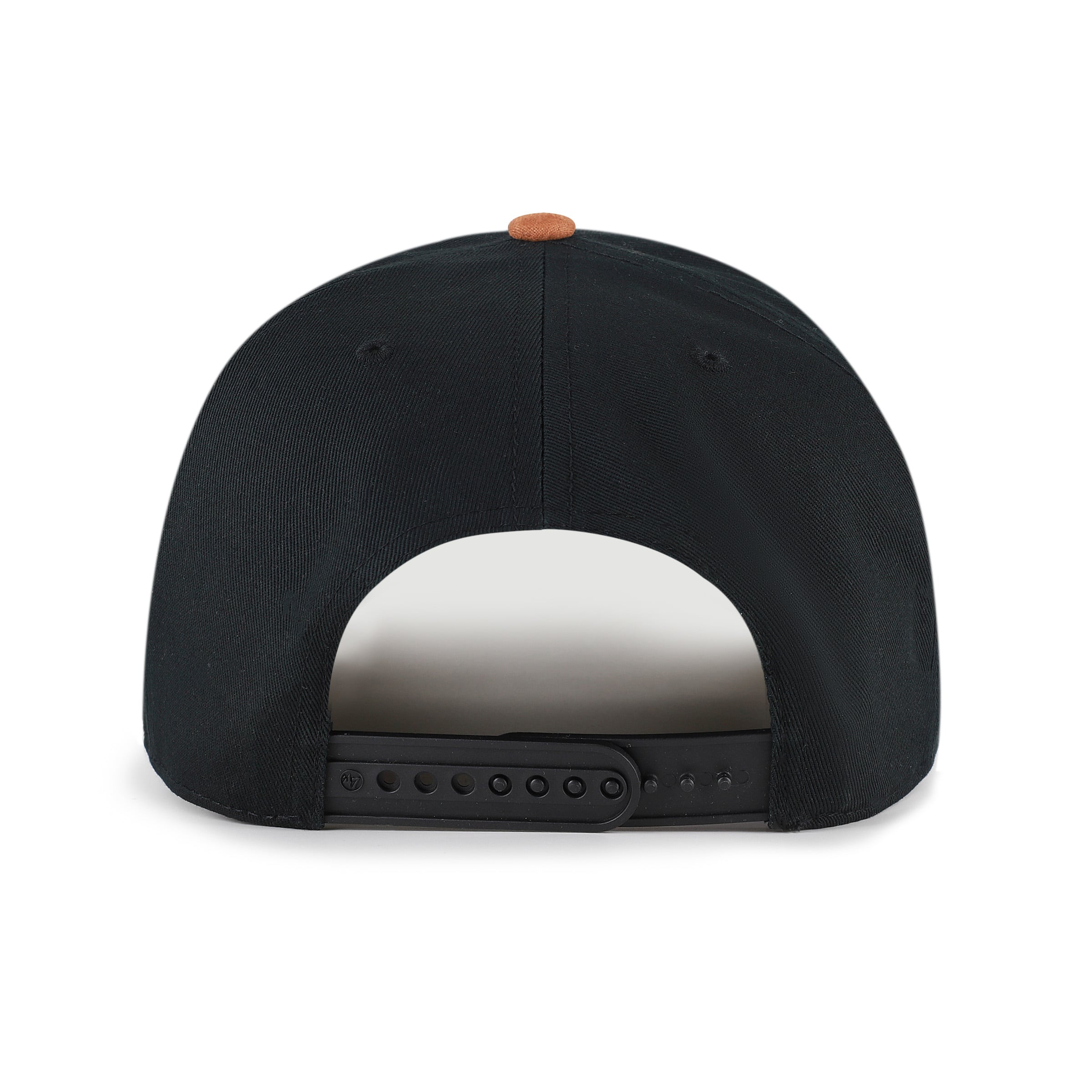 Casquette ajustable Pittsburgh Pirates Scribe Line Hitch noire/marron clair pour homme, modèle 47