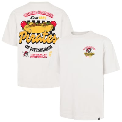 Pittsburgh Pirates '47 Glizzy T-Shirt - Cream