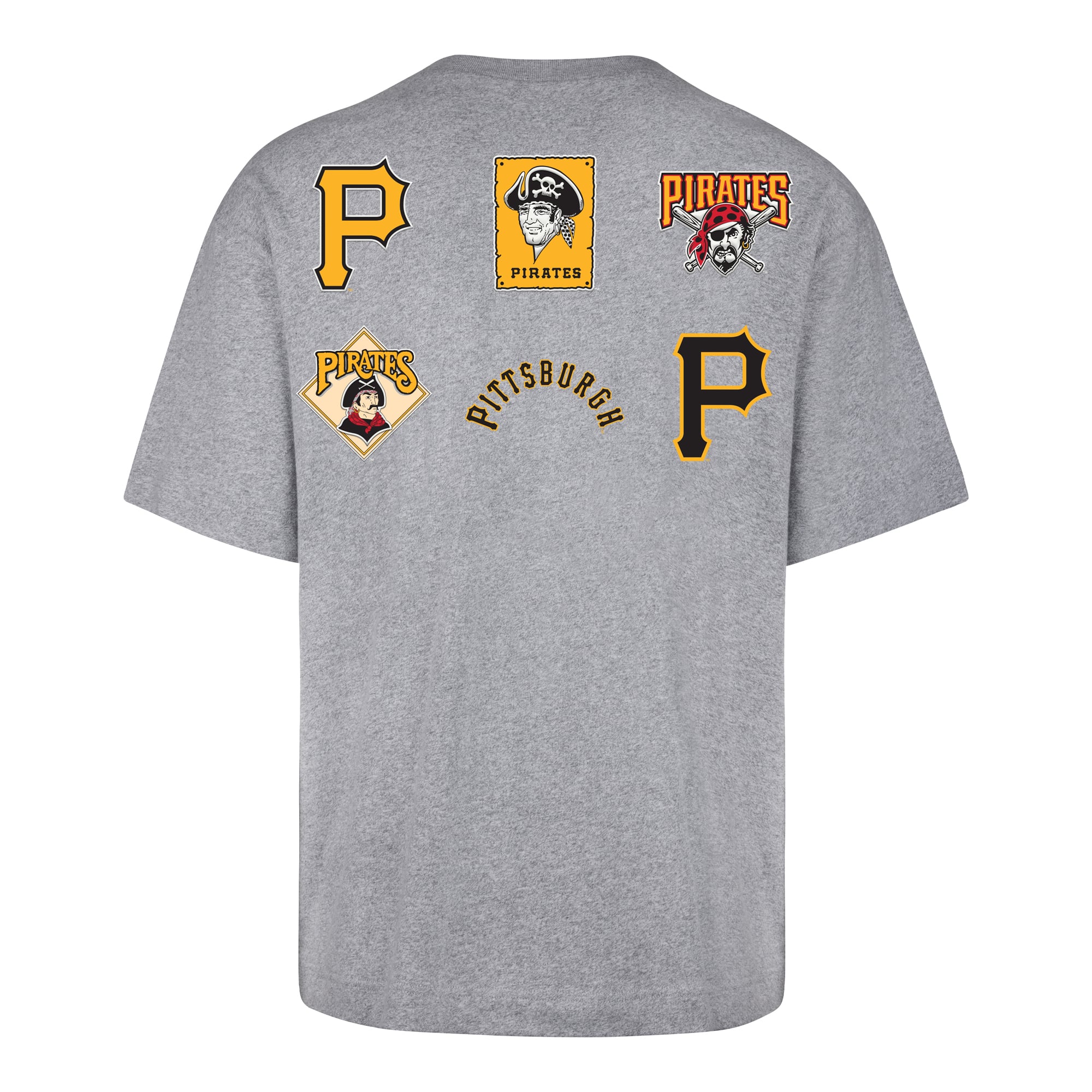 T-shirt homme gris Pittsburgh Pirates History Lock Foundation '47