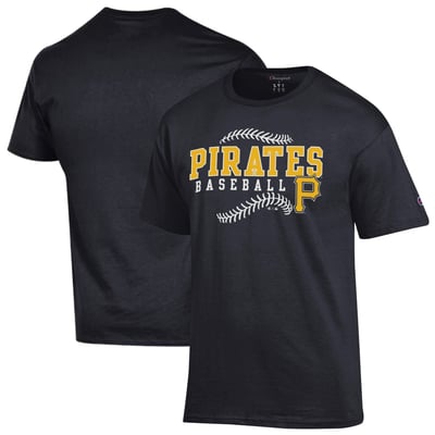 Pittsburgh Pirates Champion Baseball T-Shirt - Black