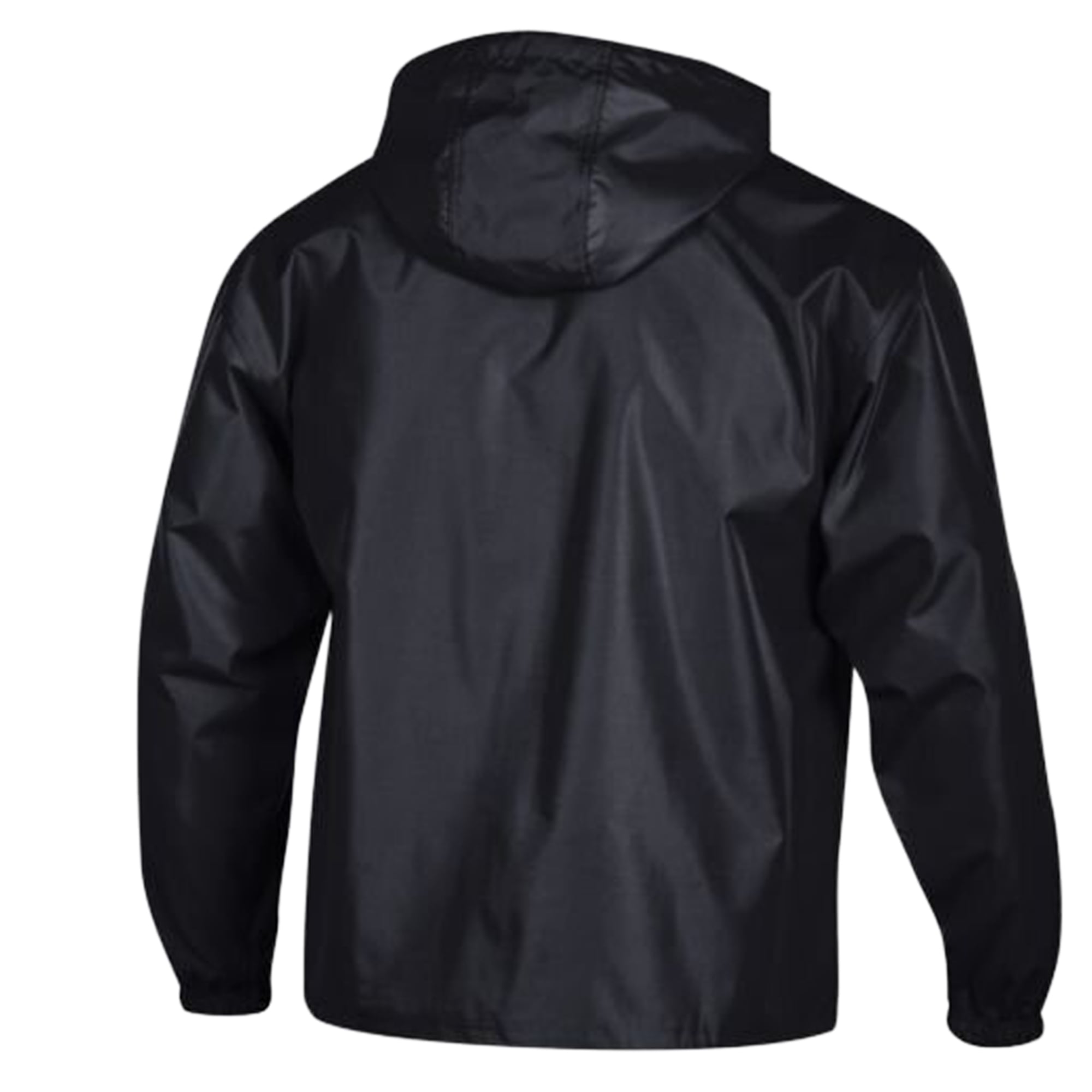 Men's Champion Black Pittsburgh Pirates Packable Windbreaker Half-Zip Jacket