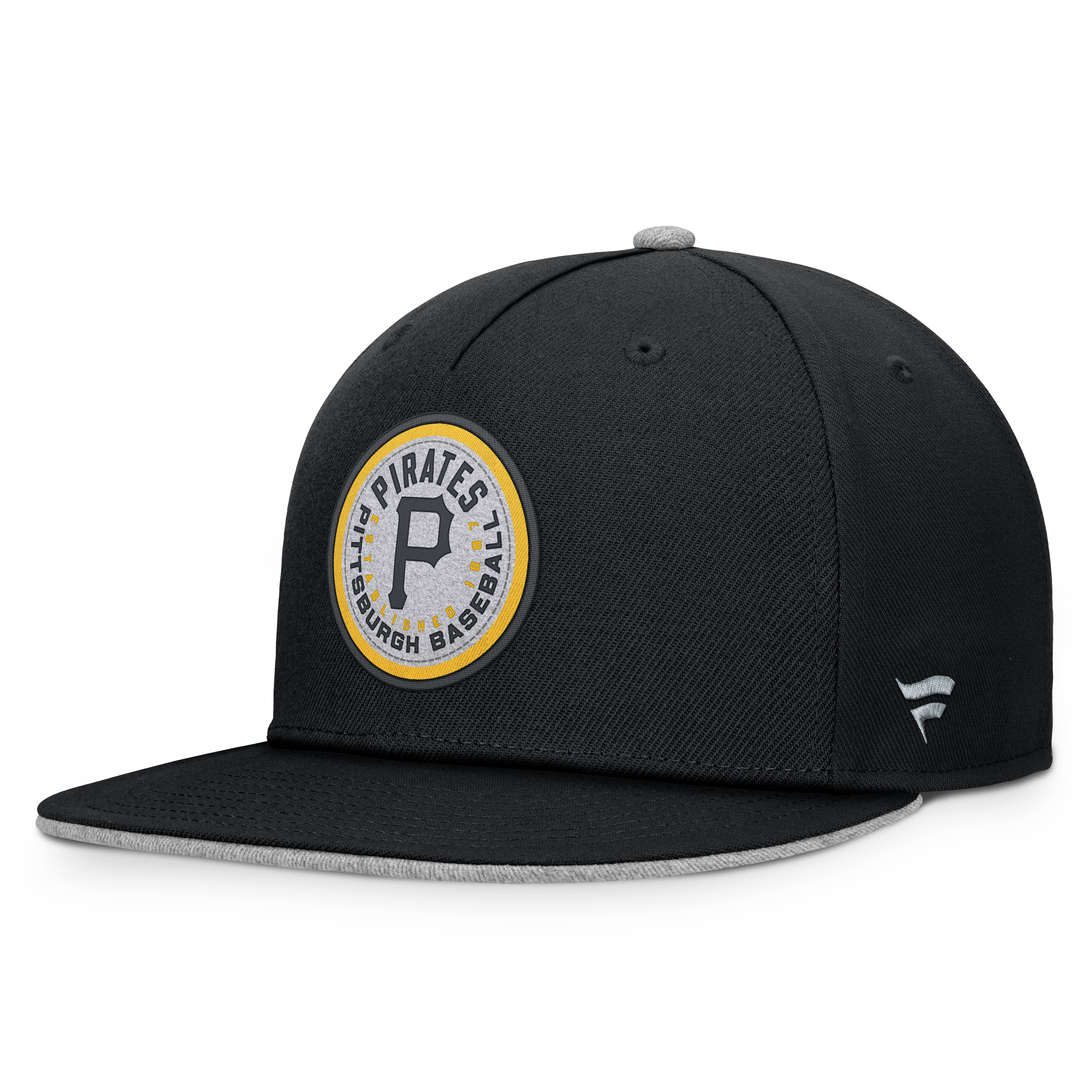 Men's Fanatics Black Pittsburgh Pirates Velo Snapback Hat