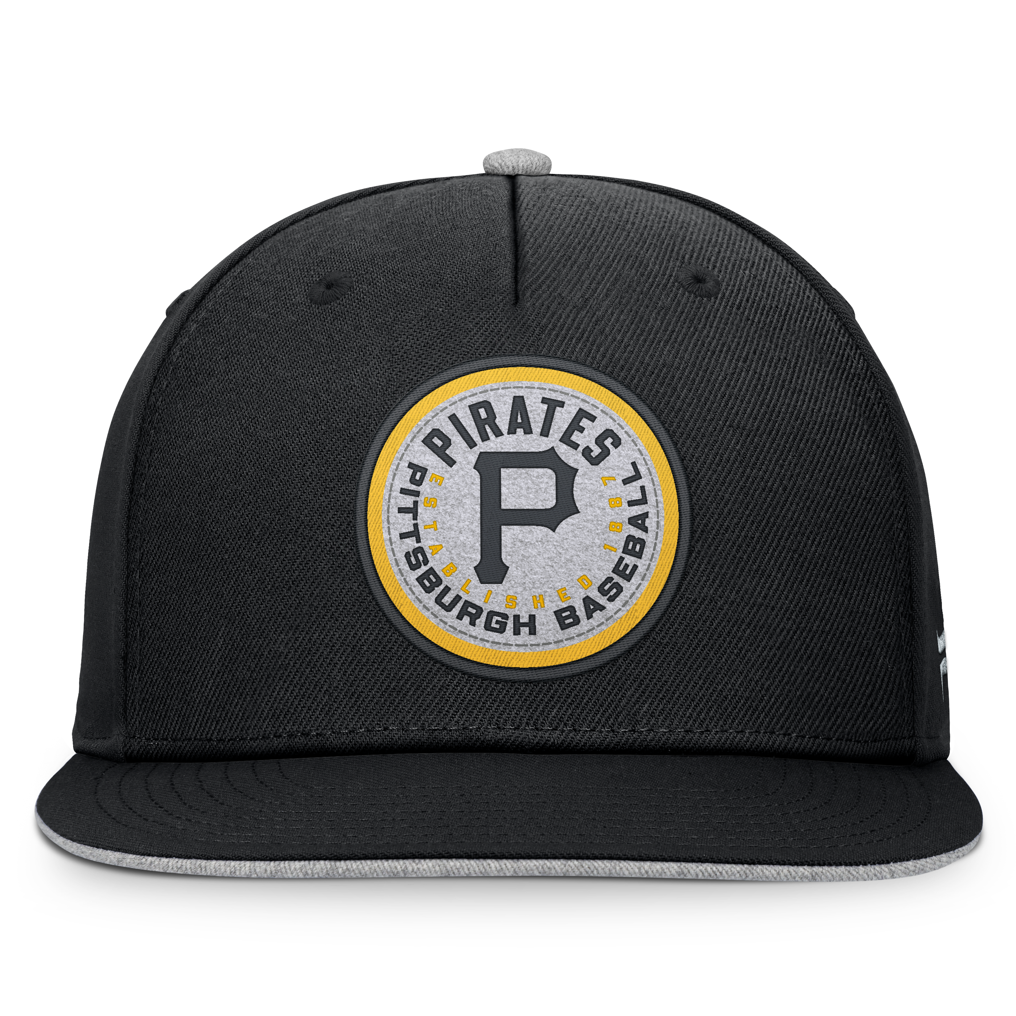 Men's Fanatics Black Pittsburgh Pirates Velo Snapback Hat