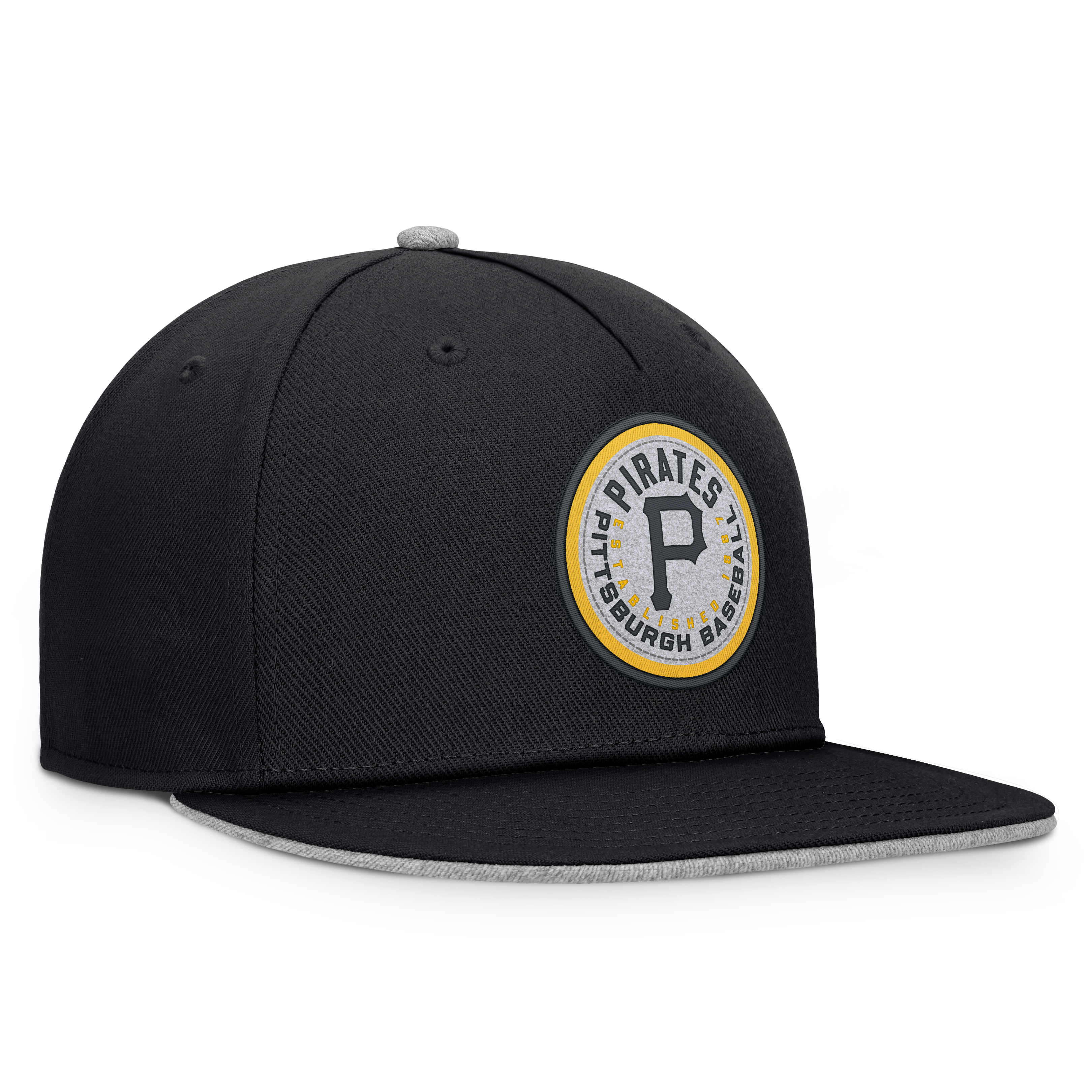 Men's Fanatics Black Pittsburgh Pirates Velo Snapback Hat