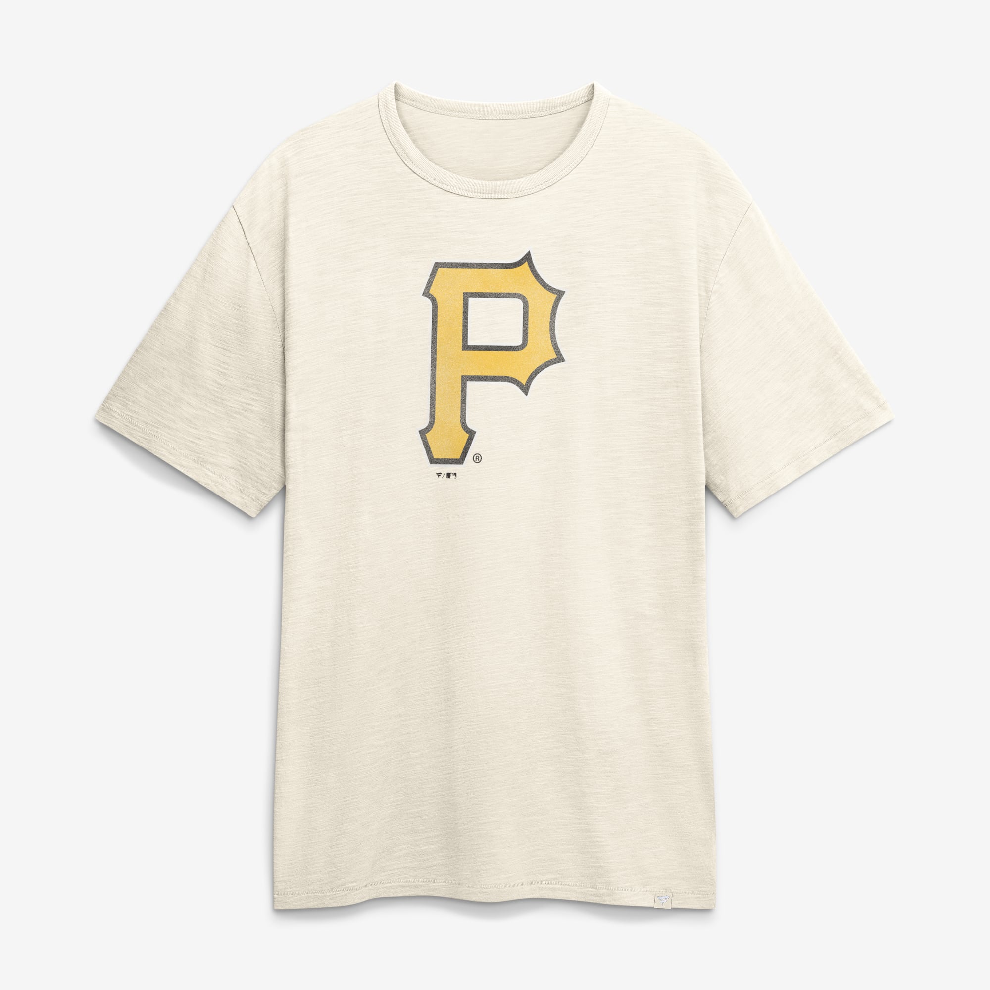 Men's Fanatics Cream Pittsburgh Pirates Stadium Slub T-Shirt