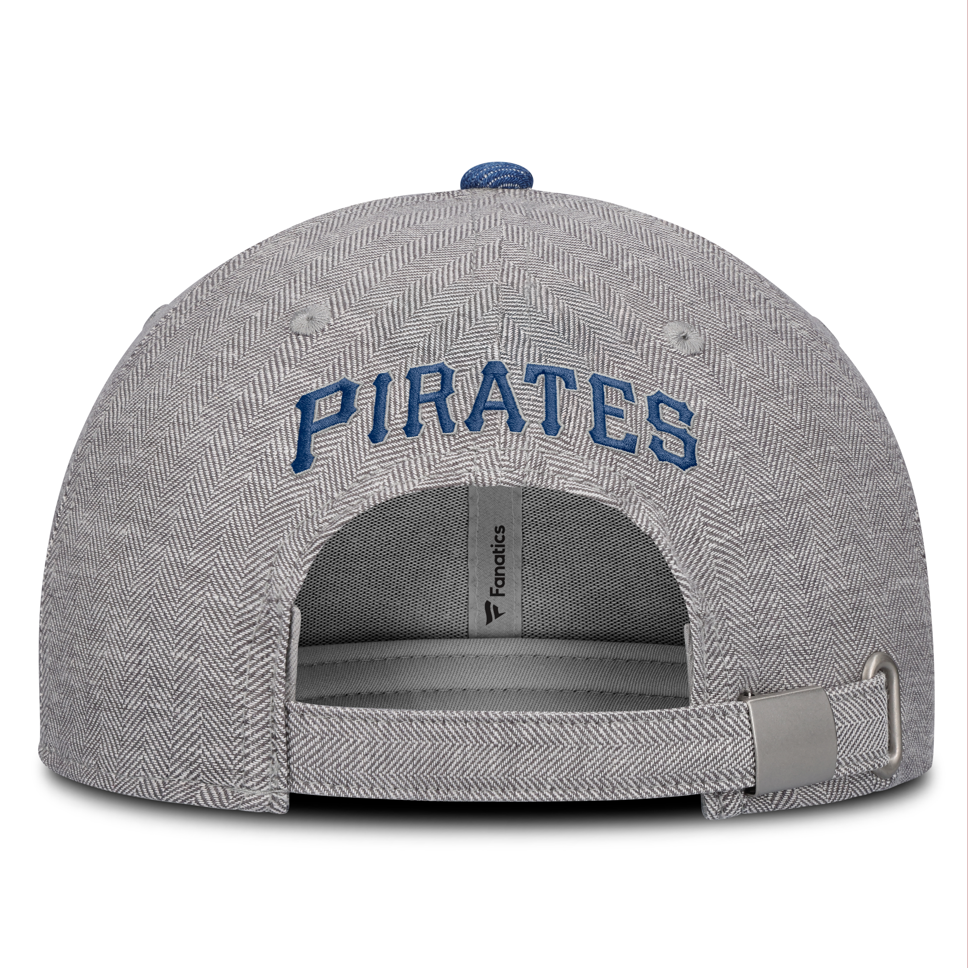 Casquette ajustable Fanatics grise/denim Pittsburgh Pirates Level Up Conduct pour homme