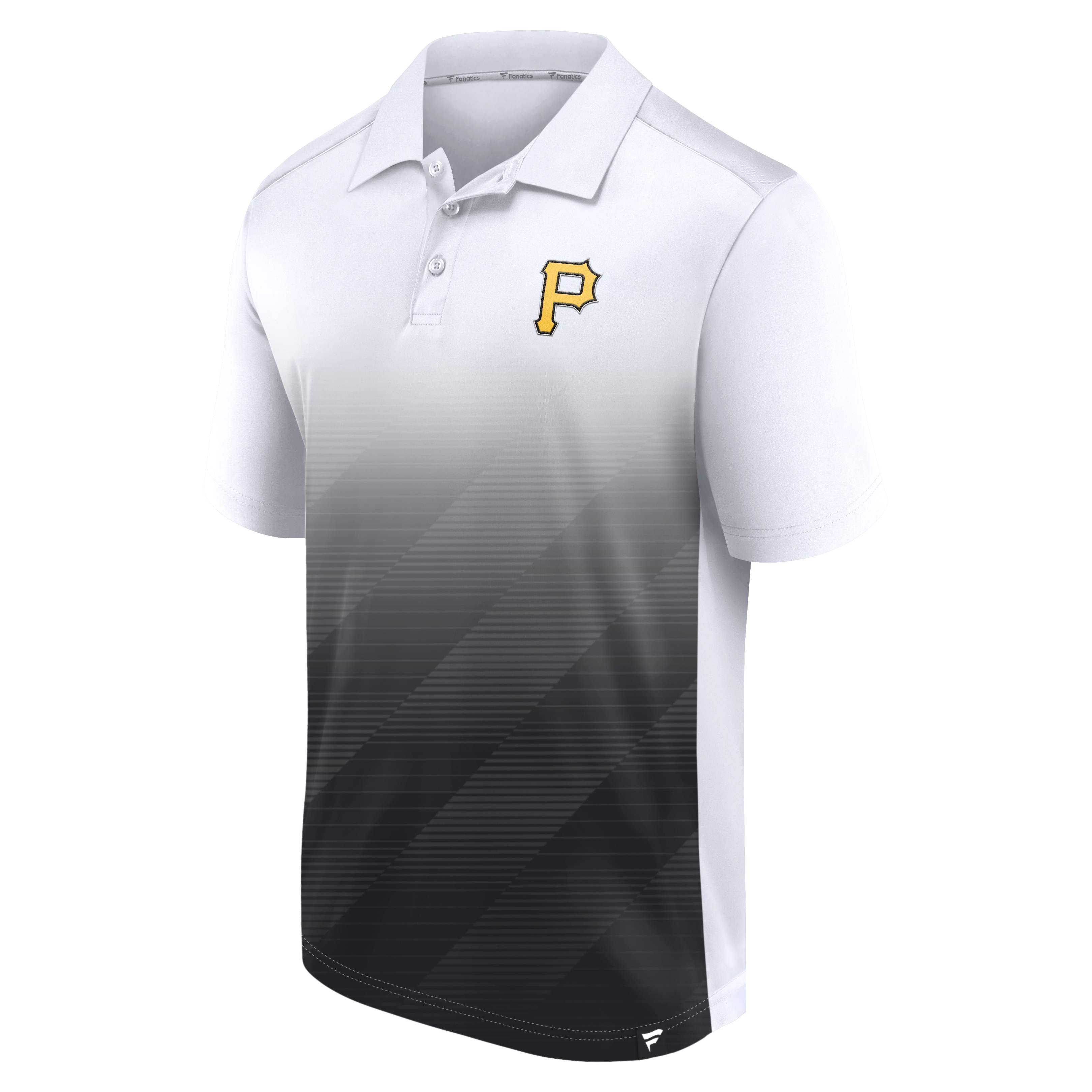 Men's Fanatics White Pittsburgh Pirates Parameter Polo