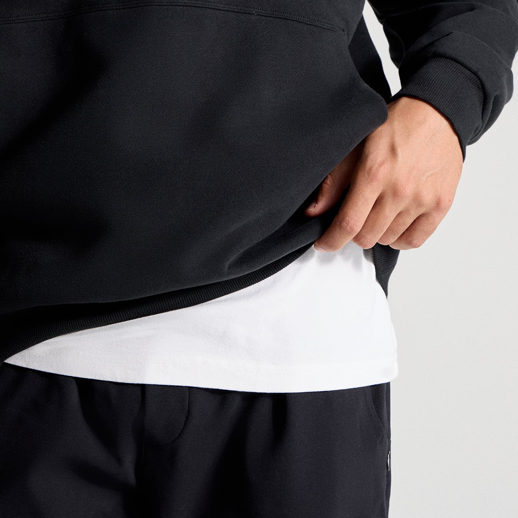 Sweat à capuche Steady State noir Pittsburgh Pirates de lululemon pour homme