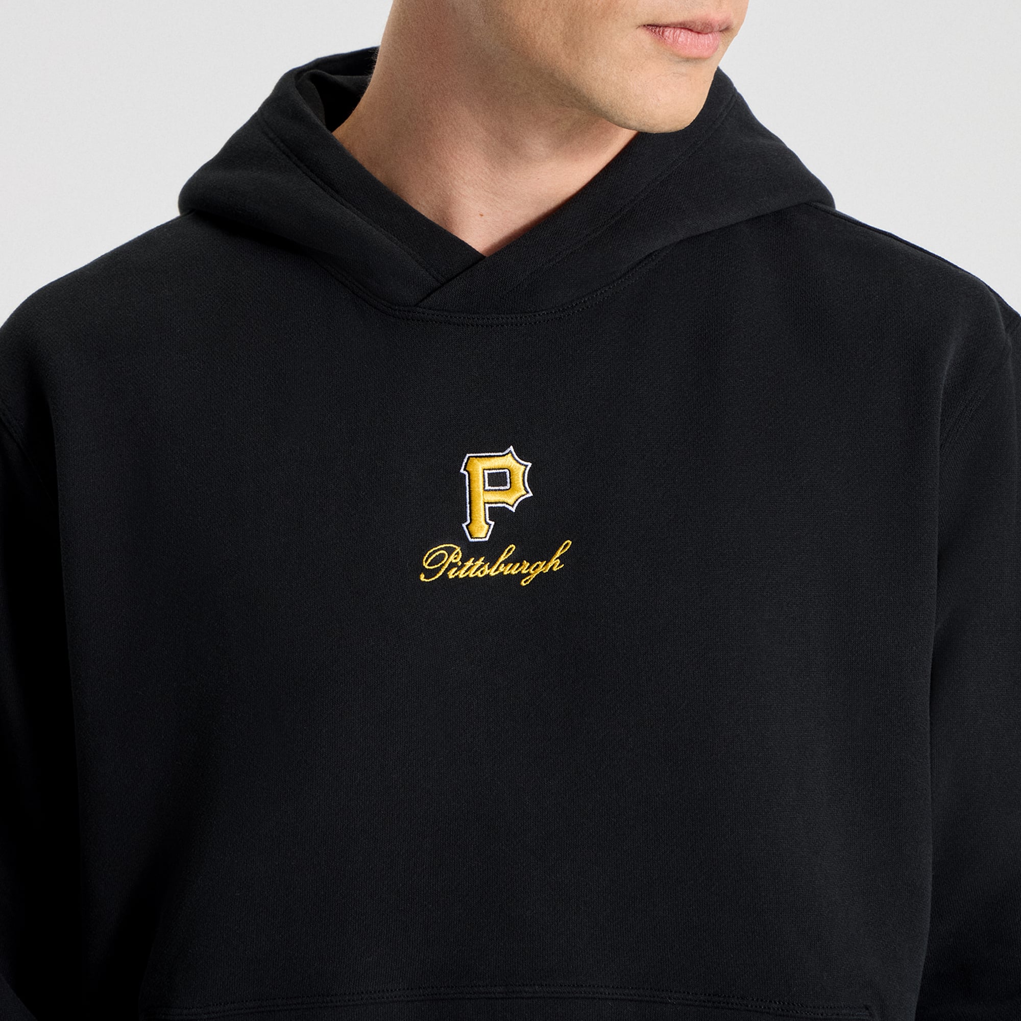 Sweat à capuche Steady State noir Pittsburgh Pirates de lululemon pour homme