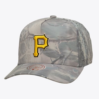 Pittsburgh Pirates Mitchell & Ness Perfect Pro Pinch Adjustable Hat - Camo