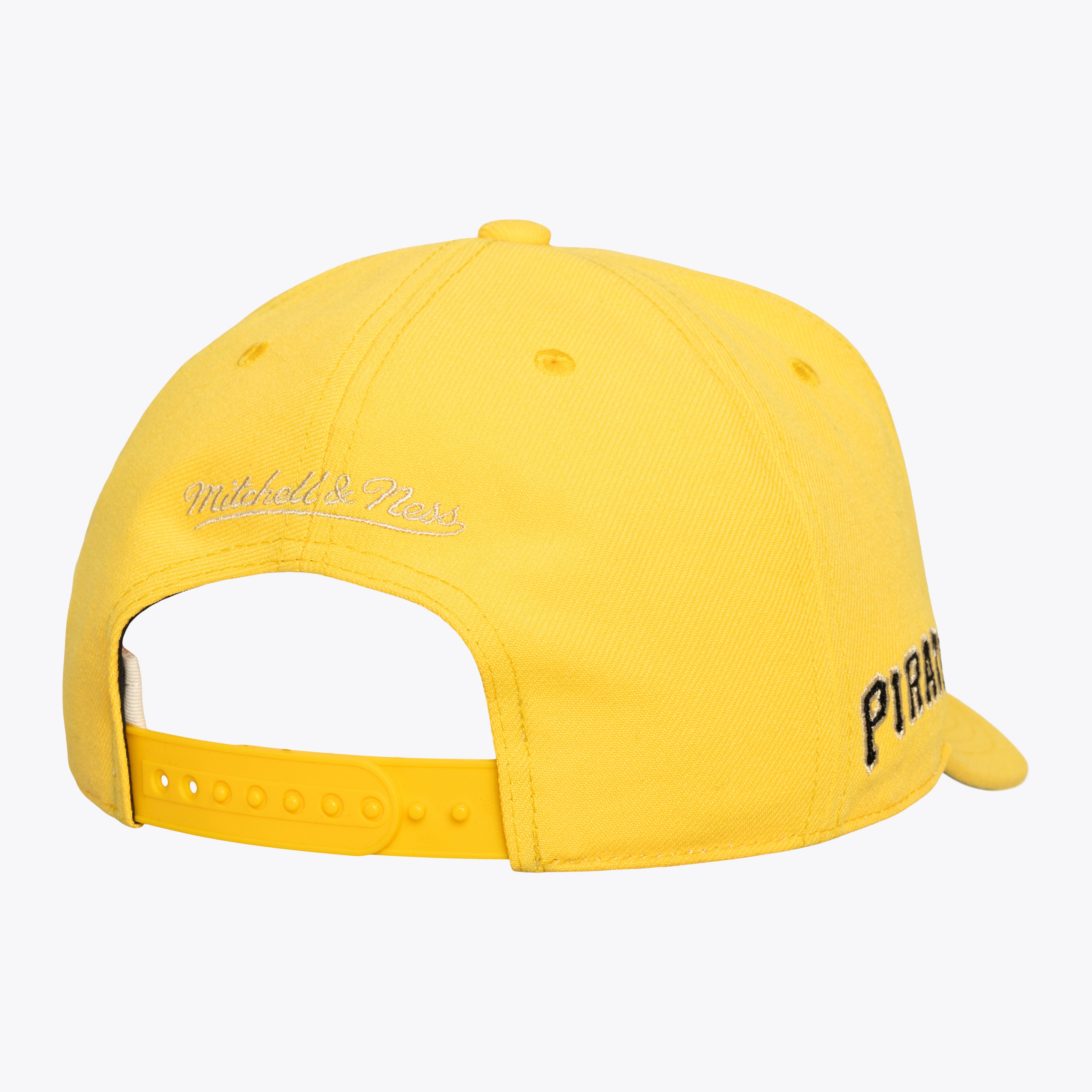 Men's Mitchell & Ness Gold Pittsburgh Pirates Secondary Pro Snapback Hat